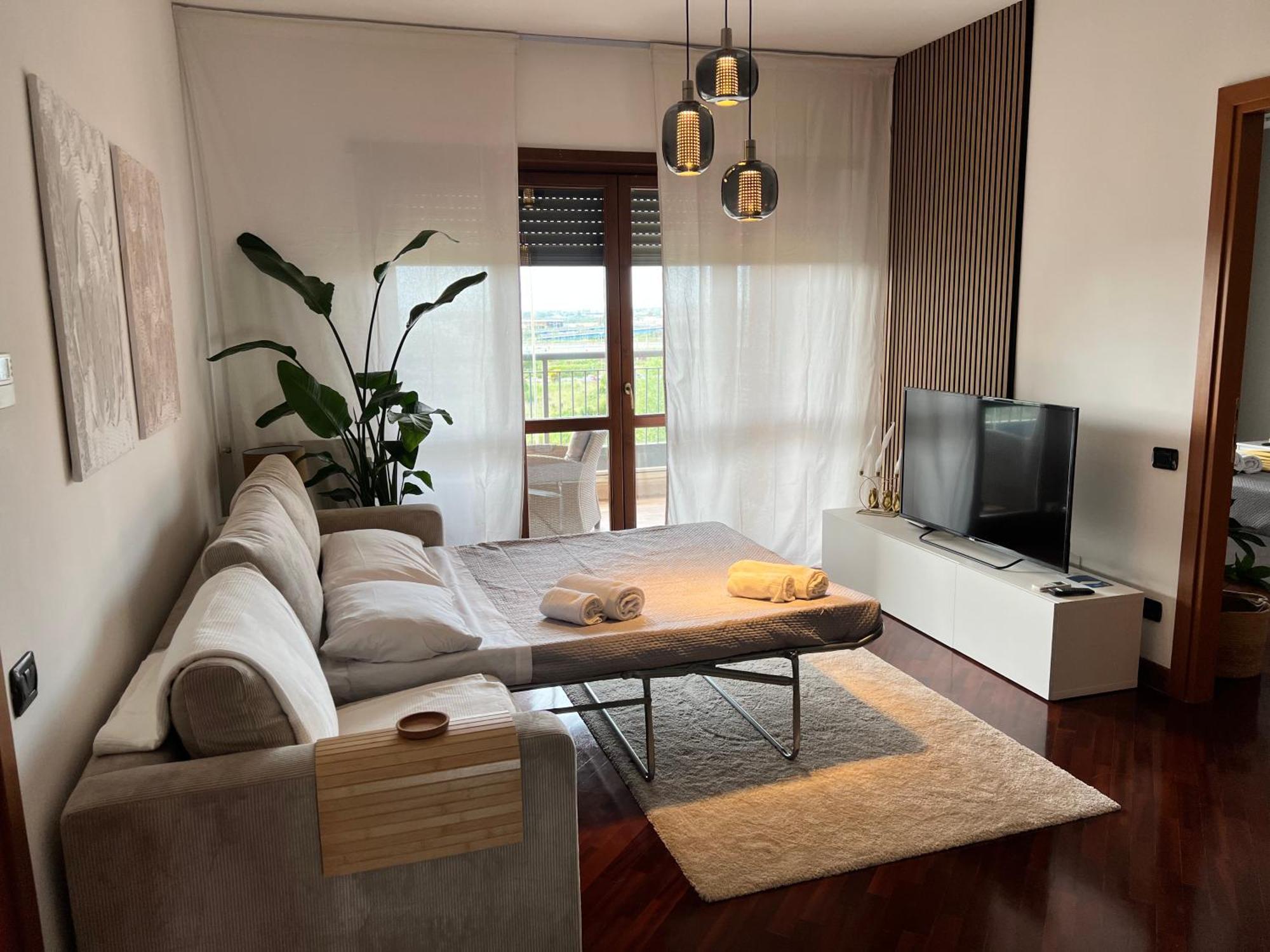 Luxury Boutique Apartment Fiumicino Bagian luar foto