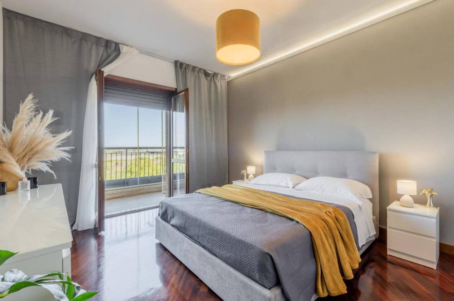 Luxury Boutique Apartment Fiumicino Bagian luar foto